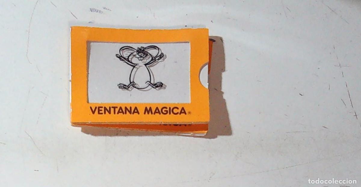 Coleccionismo Cromos antiguos: BOLLYCAO CROMO VENTANA MAGICA NARANJA