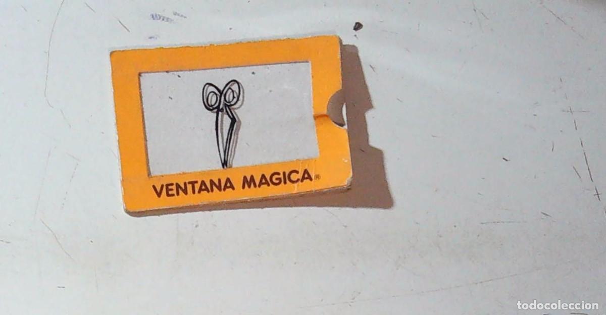 Coleccionismo Cromos antiguos: BOLLYCAO CROMO VENTANA MAGICA NARANJA