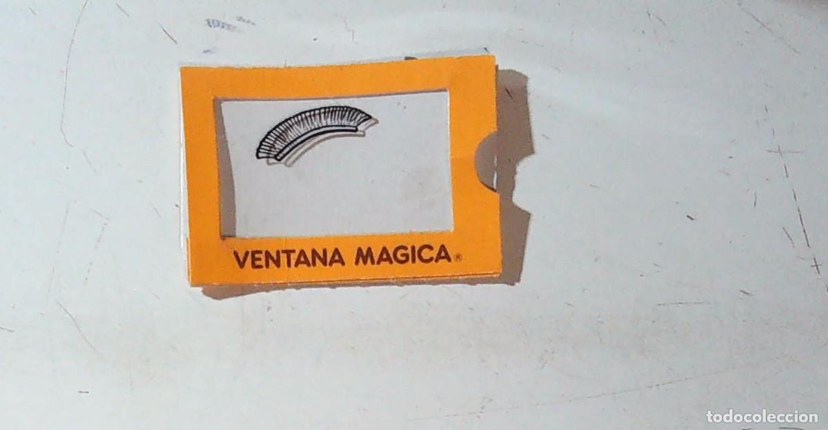 Coleccionismo Cromos antiguos: BOLLYCAO CROMO VENTANA MAGICA NARANJA