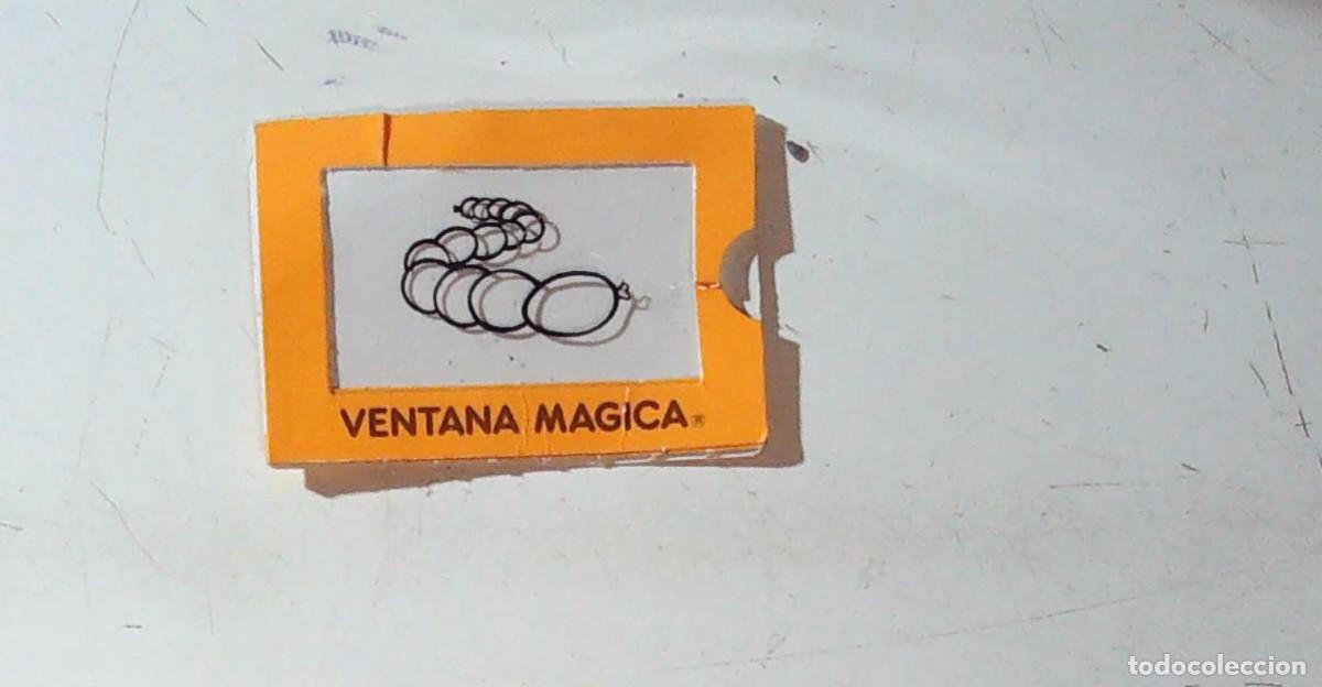 Coleccionismo Cromos antiguos: BOLLYCAO CROMO VENTANA MAGICA NARANJA