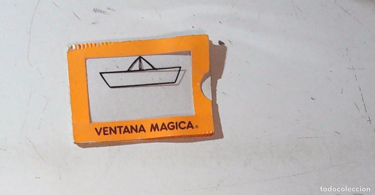 Coleccionismo Cromos antiguos: BOLLYCAO CROMO VENTANA MAGICA NARANJA