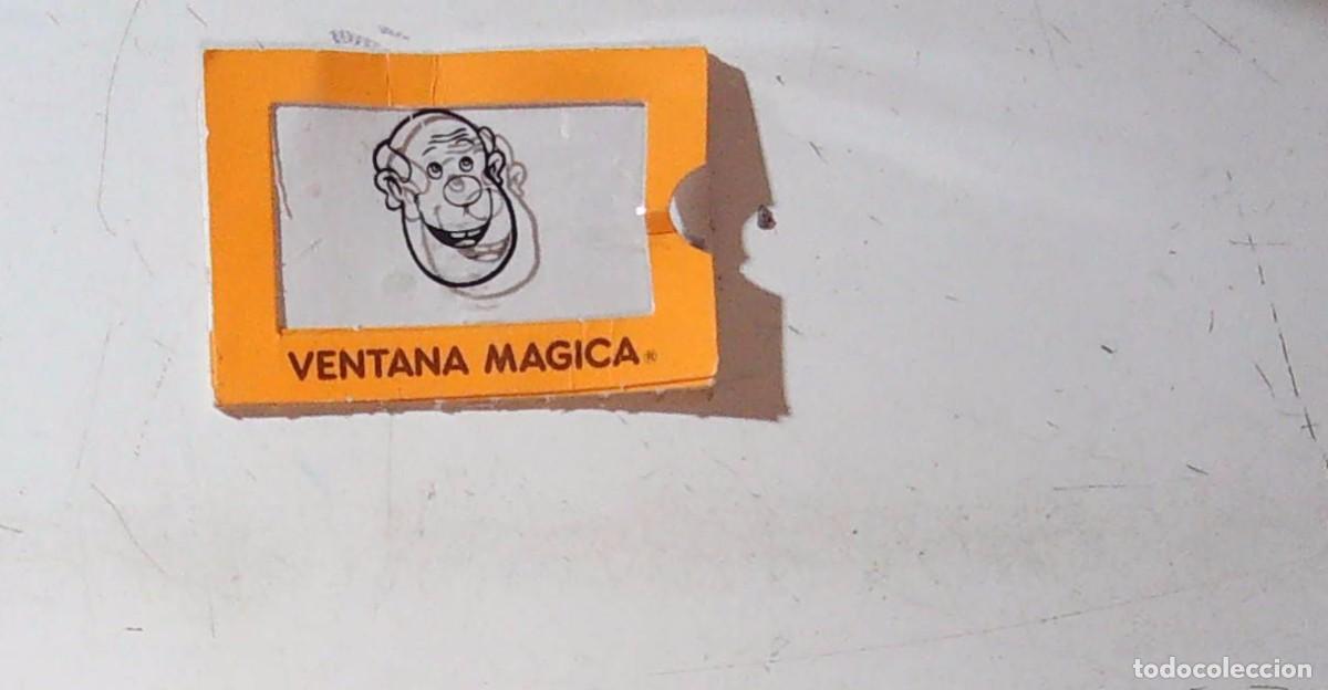 Coleccionismo Cromos antiguos: BOLLYCAO CROMO VENTANA MAGICA NARANJA