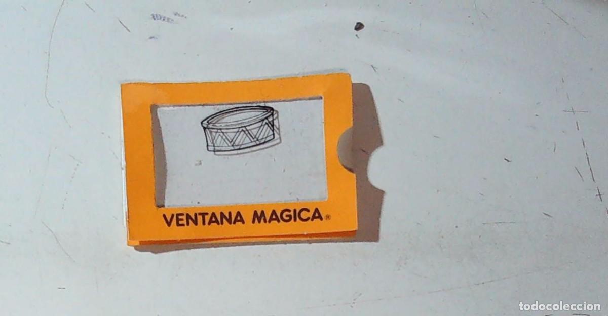 Coleccionismo Cromos antiguos: BOLLYCAO CROMO VENTANA MAGICA NARANJA