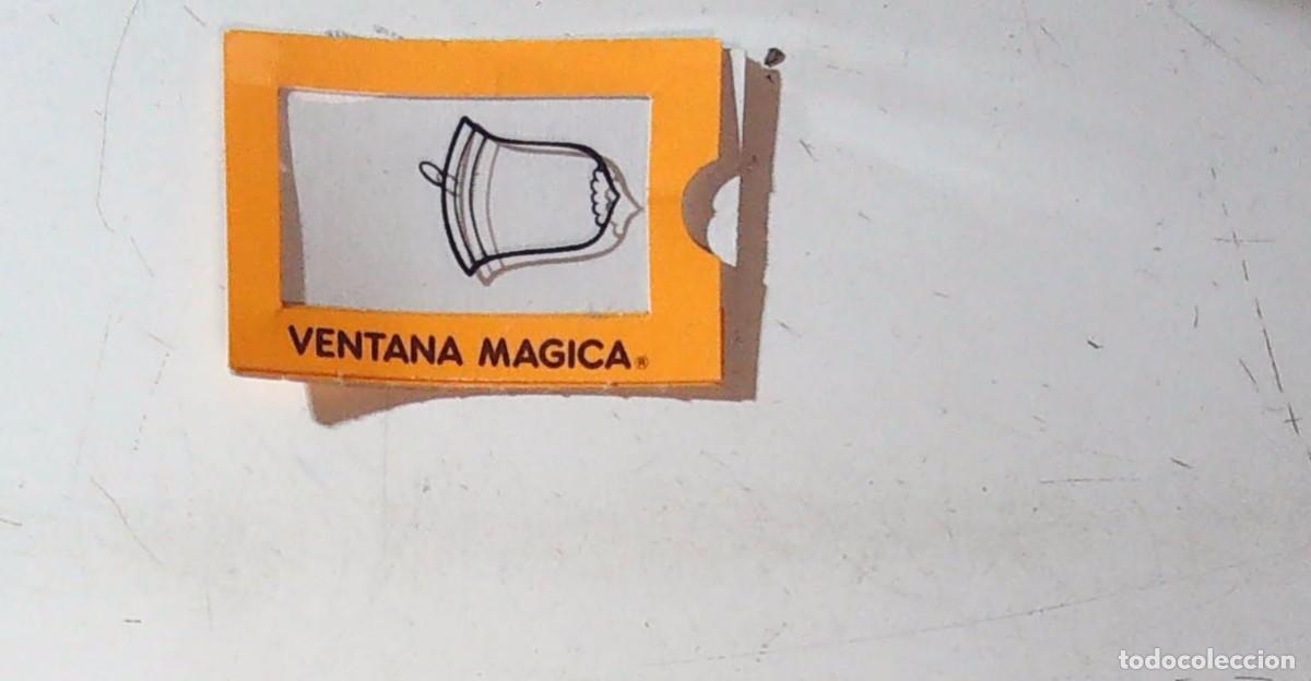 Coleccionismo Cromos antiguos: BOLLYCAO CROMO VENTANA MAGICA NARANJA