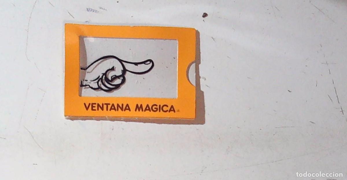 Coleccionismo Cromos antiguos: BOLLYCAO CROMO VENTANA MAGICA NARANJA