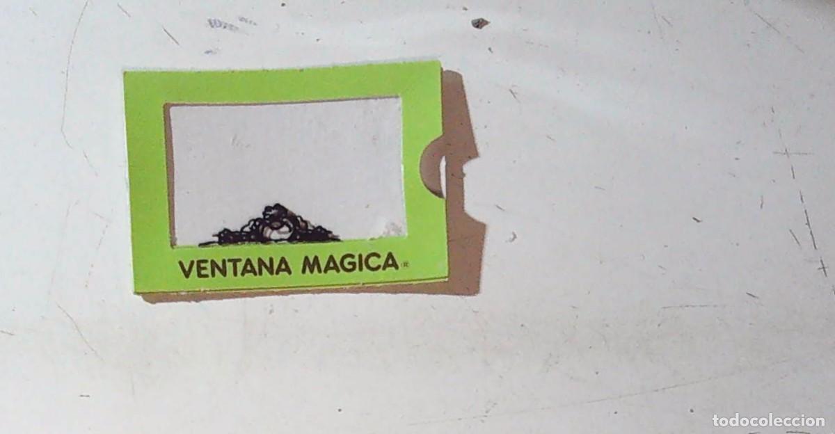 Collezionismo Figurine antiche: BOLLYCAO CROMO VENTANA MAGICA VERDE