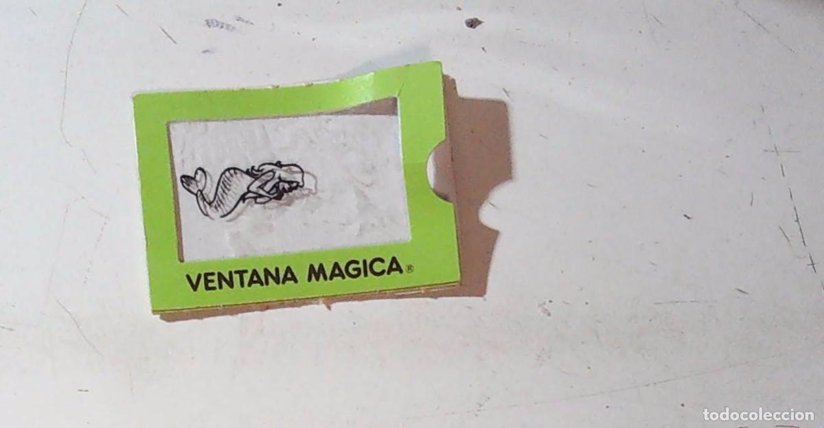 Collezionismo Figurine antiche: BOLLYCAO CROMO VENTANA MAGICA VERDE
