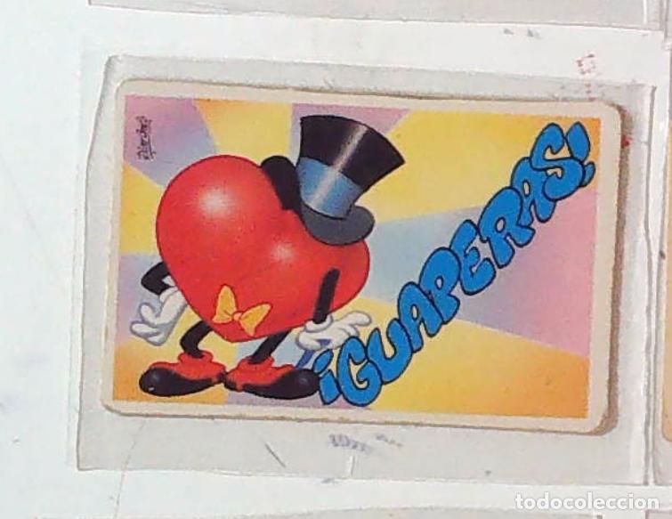 Coleccionismo Cromos antiguos: BOLLYCAO LAS MITICA BOLLYCARDS BOLLYCARD DE LOS 80 SIN TRASERA