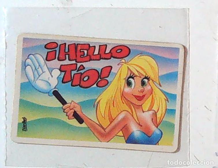 Collectable Antique Stickers: BOLLYCAO LAS MITICA BOLLYCARDS BOLLYCARD DE LOS 80 SIN TRASERA