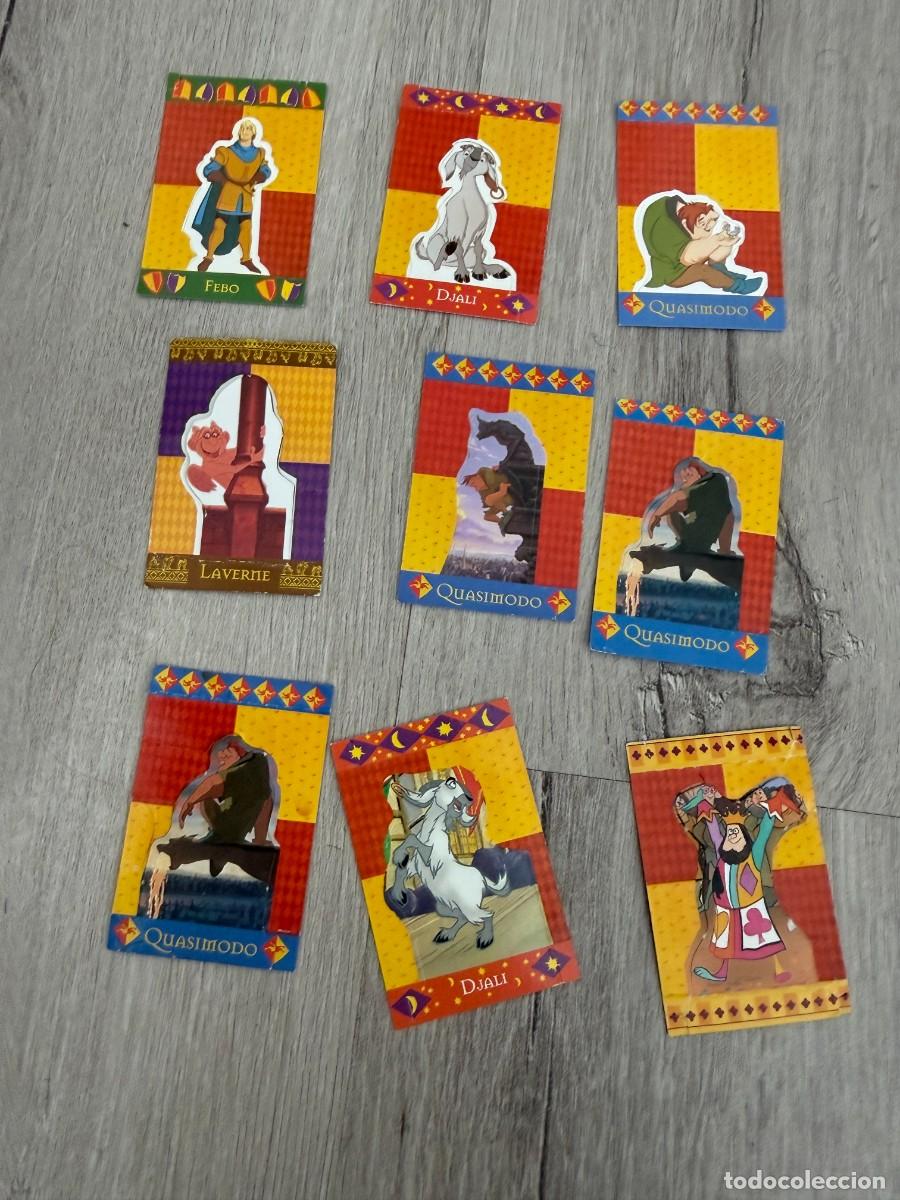 Coleccionismo Cromos antiguos: 9 cromos Bimbo - El jorobado de Notre Dame - 3, 4, 8, 14, 33, 34, 34, 39, 45