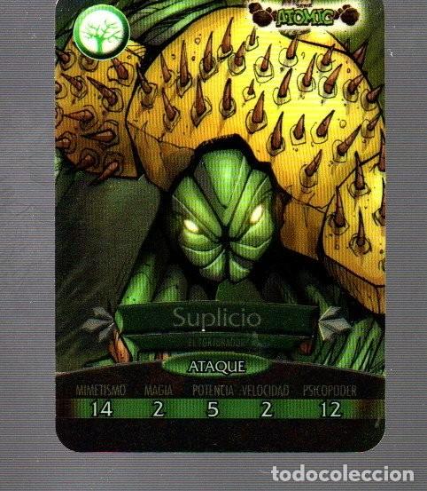 Coleccionismo Cromos antiguos: CROMO DE SERIE ATOMIC EL TORTURADOR SUPLICIO N&ordm; 88 DEL A&Ntilde;O 2008 PLASTICO