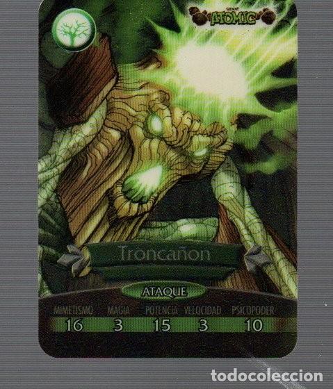 Coleccionismo Cromos antiguos: CROMO DE SERIE ATOMIC TRONCA&Ntilde;ON ATAQUE N&ordm; 87 DEL A&Ntilde;O 2008 PLASTICO