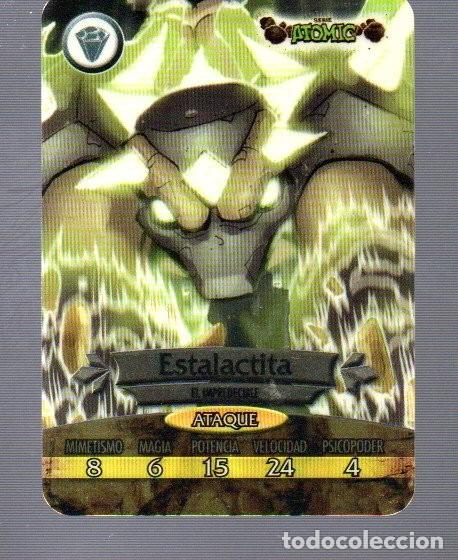 Coleccionismo Cromos antiguos: CROMO DE SERIE ESTALACTITA ATACA N&ordm; 82 DEL A&Ntilde;O 2008 PLASTICO