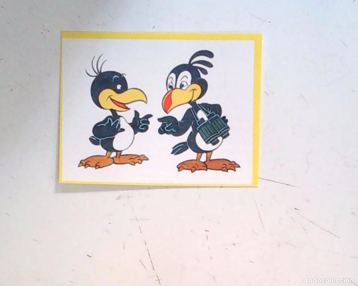 Collectable Antique Stickers: CROMO ALFRED J KWAK PANINI N 102
