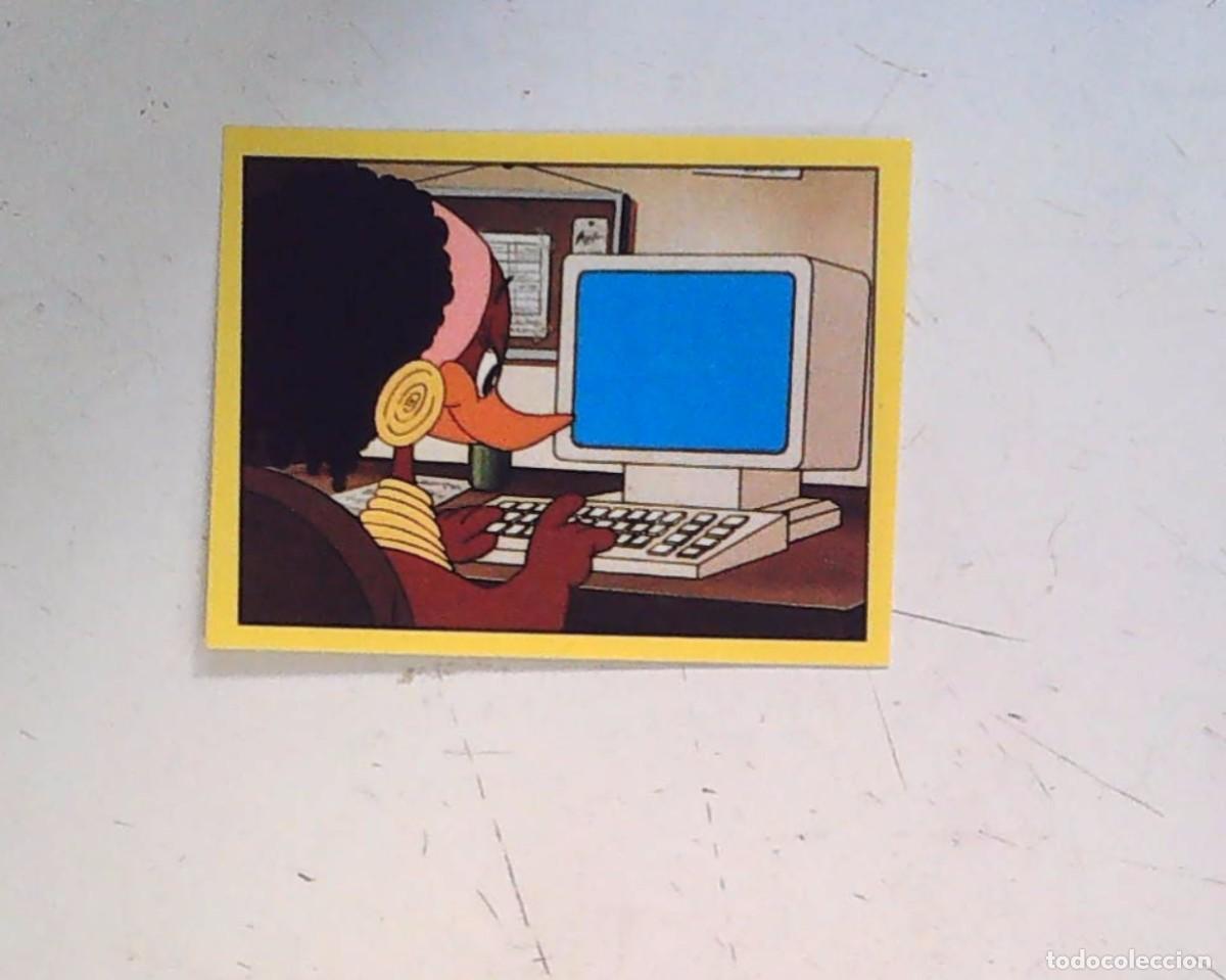 Collectable Antique Stickers: CROMO ALFRED J KWAK PANINI N 196
