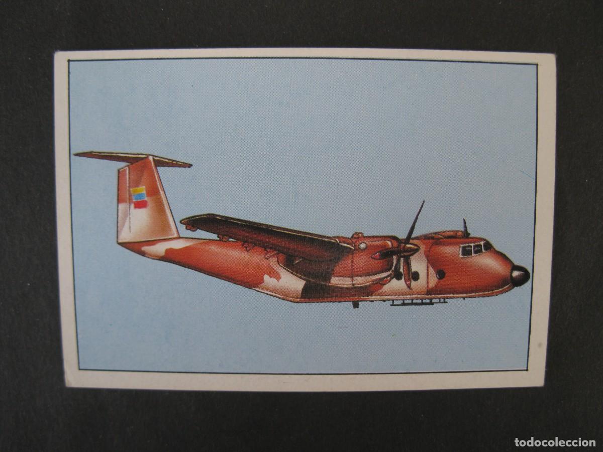 Coleccionismo Cromos antiguos: GRAN HISTORIA DE LA AVIACI&Oacute;N - CROMO N&ordm; 178 - DE HAVILLAND DHC-5D BUFFALO - SARPE - NUNCA PEGADO.