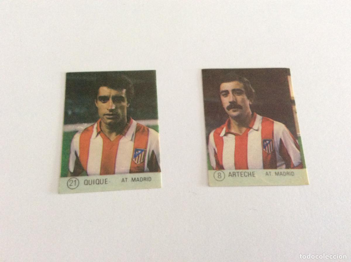 Coleccionismo Cromos antiguos: Arteche Quique Atletico Madrid CF MATEO MIRETE SELECCION ESPA&Ntilde;OLA 1983 83