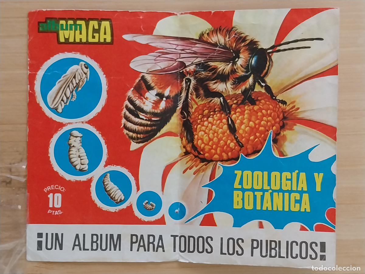 Coleccionismo Cromos antiguos: MAGA ZOOLOGIA Y BOTANICA VALE A&Ntilde;O 1968 ORIGINAL CON DOBLEZ 12.8X10.6CMS