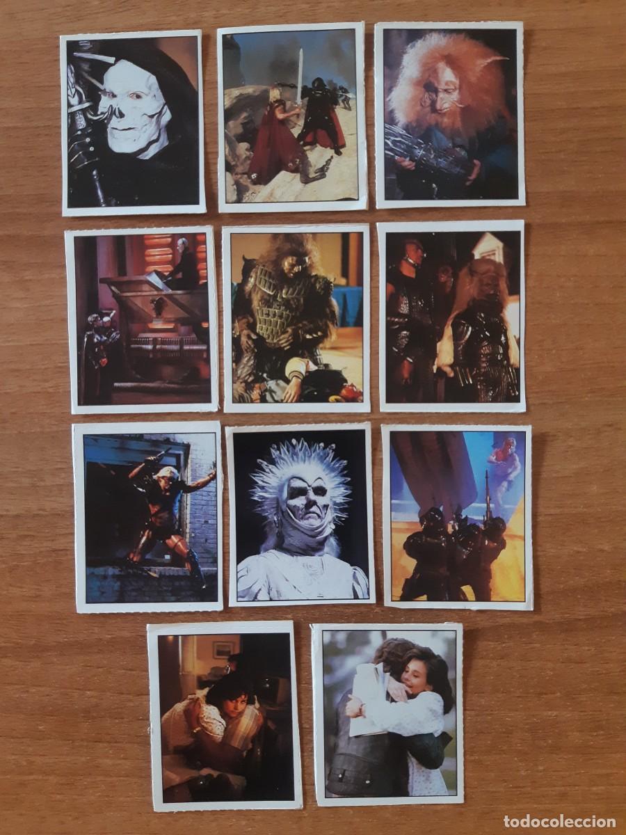 Coleccionismo Cromos antiguos: LOTE 11 CROMOS OBSEQUIO MASTERS DEL UNIVERSO PANINI 1987. NUNCA PEGADOS, SIN PEGAR