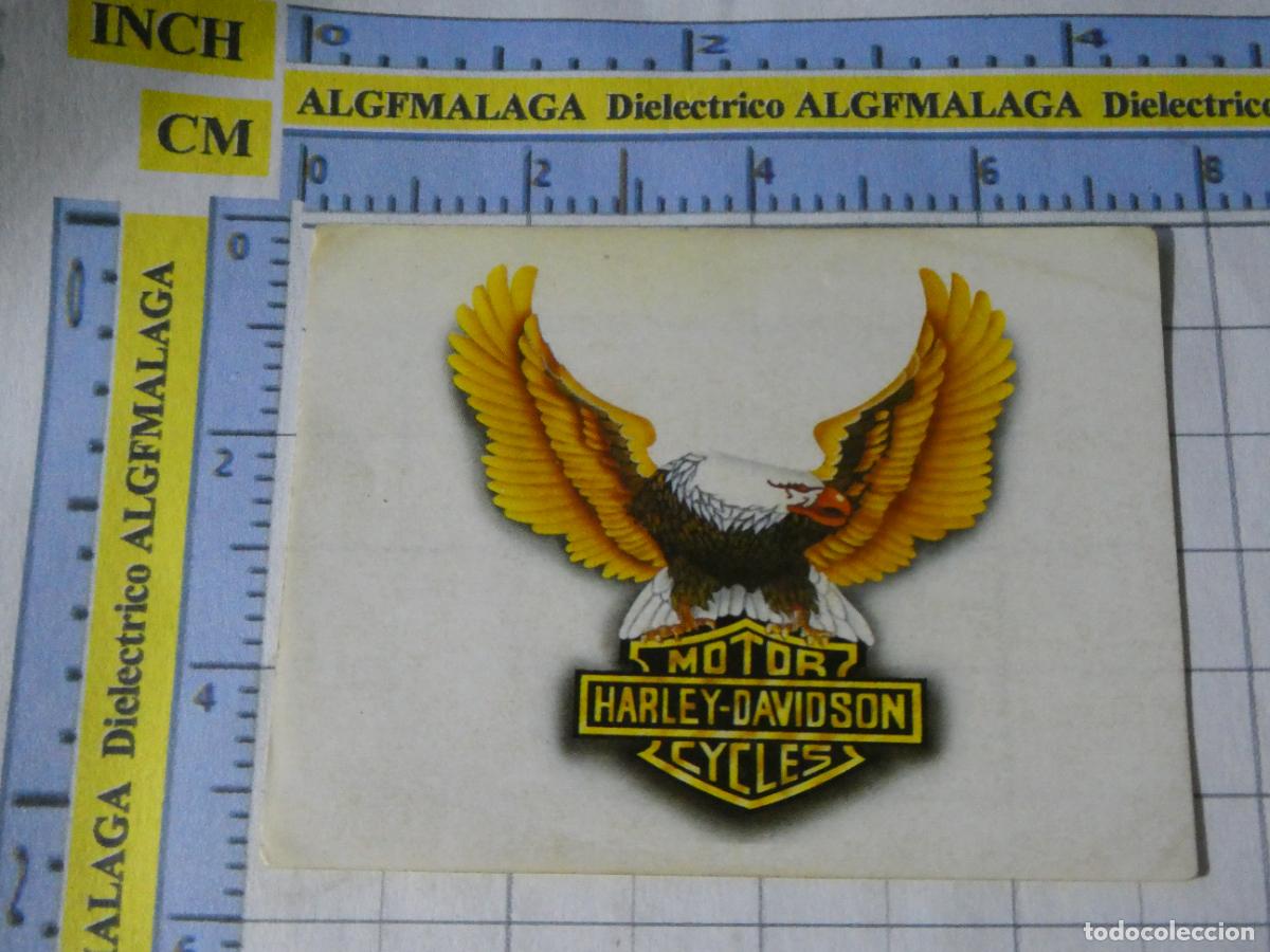 Coleccionismo Cromos antiguos: CROMO CROMITO MARCAMAN&Iacute;A MARCA MAN&Iacute;A PANINI. MOTOS HARLEY DAVIDSON CYCLES. 113