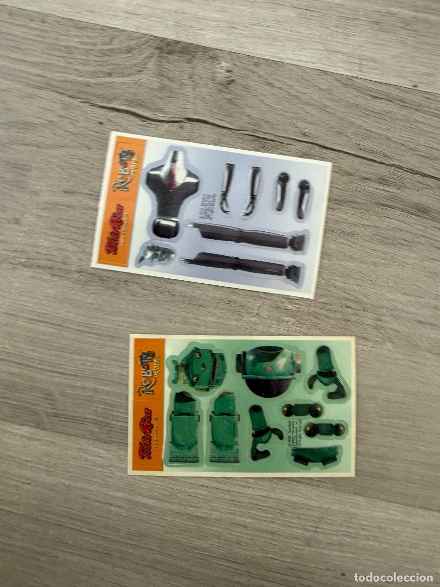 Coleccionismo Cromos antiguos: 2 cromos Robots de Cu&eacute;tara Tosta Rica