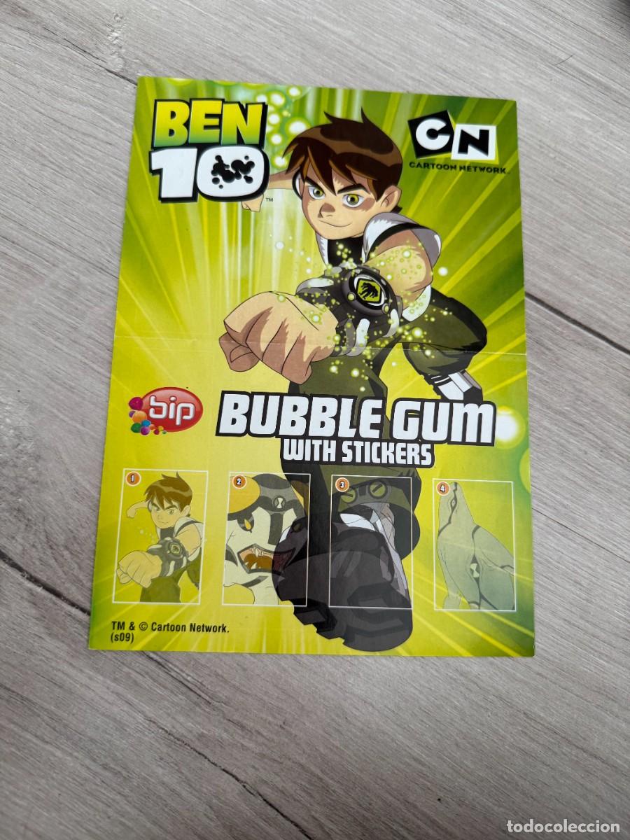 Coleccionismo Cromos antiguos: &Aacute;lbum del chicle de Ben 10 marca BIP - vac&iacute;o