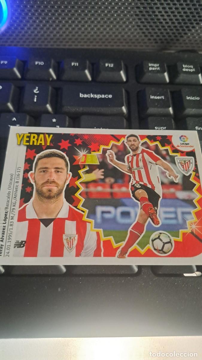 Coleccionismo Cromos antiguos: CROMO YERAY 4 B 4B ATHLETIC CLUB DE BILBAO LIGA 2018 2019 18 19 ESTE PANINI NUNCA PEGADO