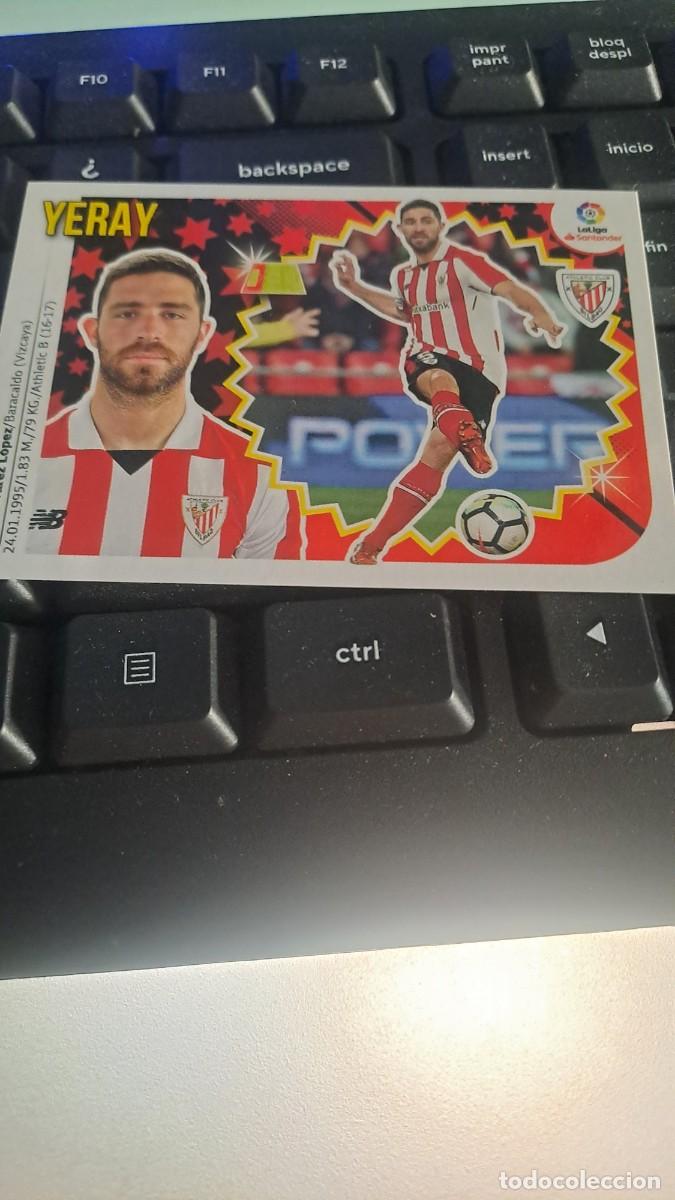 Coleccionismo Cromos antiguos: CROMO YERAY 4 B 4B ATHLETIC CLUB DE BILBAO LIGA 2018 2019 18 19 ESTE PANINI NUNCA PEGADO