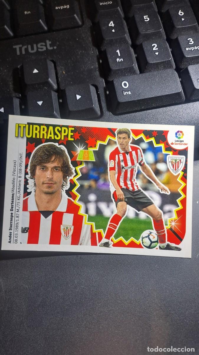 Coleccionismo Cromos antiguos: CROMO ITURRASPE 11 B 11B ATHLETIC CLUB DE BILBAO LIGA 2018 2019 18 19 ESTE PANINI NUNCA PEGADO