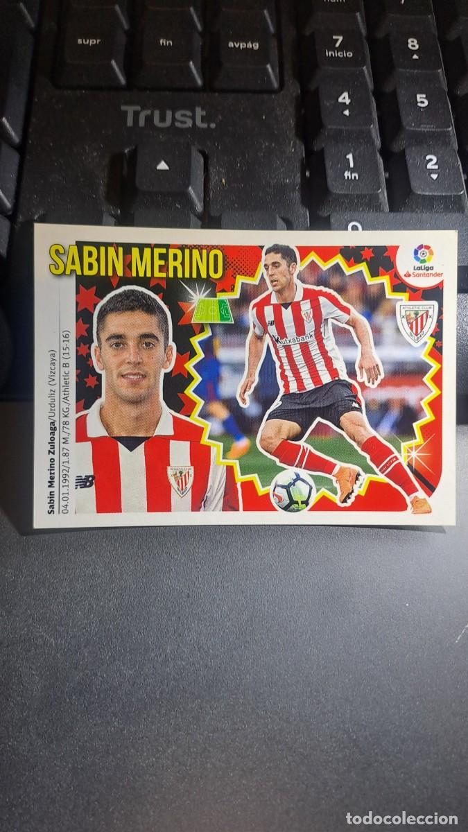 Coleccionismo Cromos antiguos: CROMO SABIN MERINO 16 B 16 B ATHLETIC CLUB DE BILBAO LIGA 2018 2019 18 19 ESTE PANINI NUNCA PEGADO