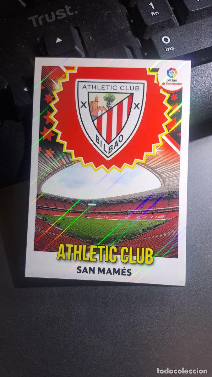 Coleccionismo Cromos antiguos: CROMO SAN MAMES ESCUDO 3 ATHLETIC CLUB DE BILBAO 3 LIGA 2018 2019 18 19 ESTE PANINI NUNCA PEGADO