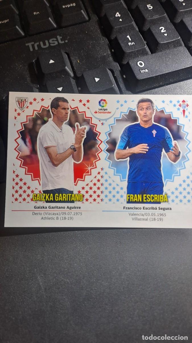 Coleccionismo Cromos antiguos: CROMO FRAN ESCRIBA GAIZKA GARITANO 40 ATHLETIC BILBAO MERCADO INVIERNO 2018 2019 18 19 ESTE PANINI