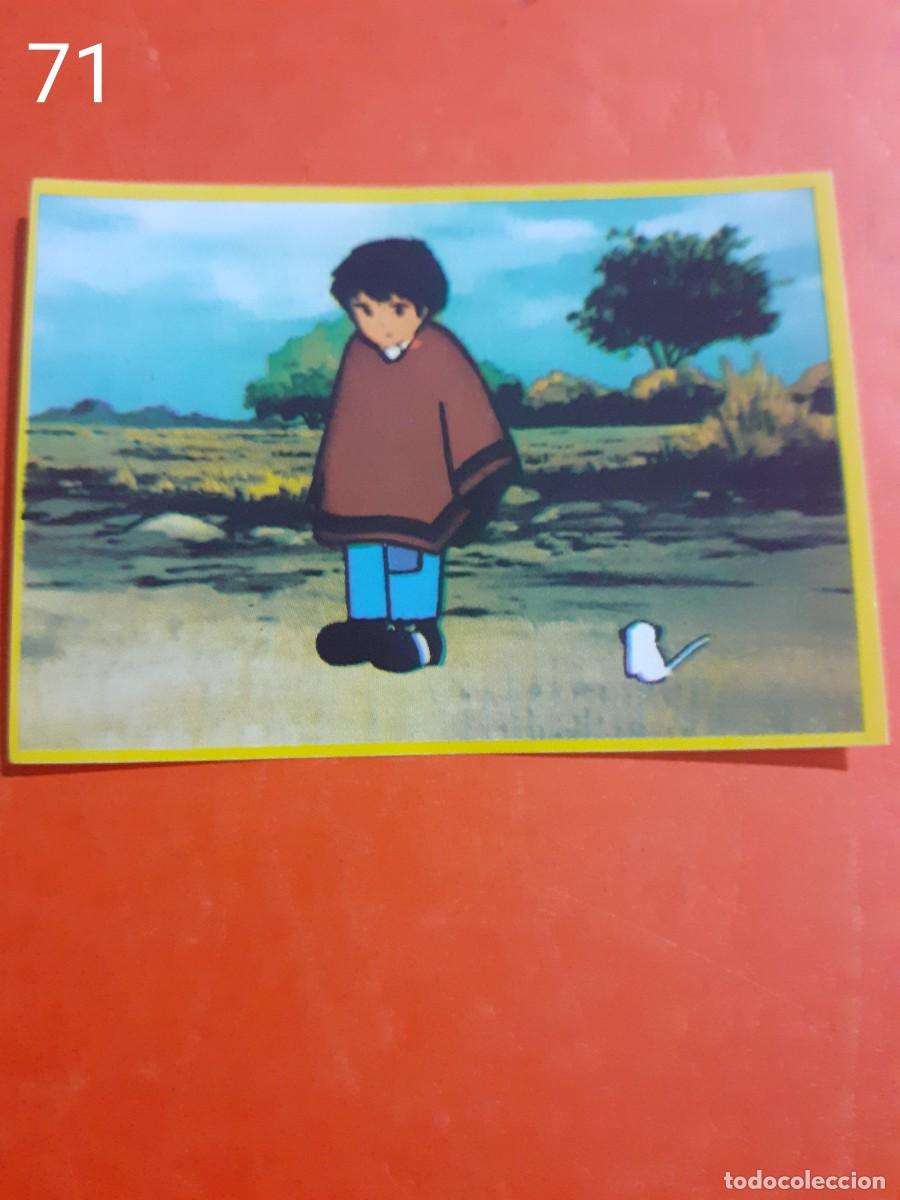 Coleccionismo Cromos antiguos: Cromo n.71 marco de los apeninos a los andes 2 PARTE - Danone - sin pegar