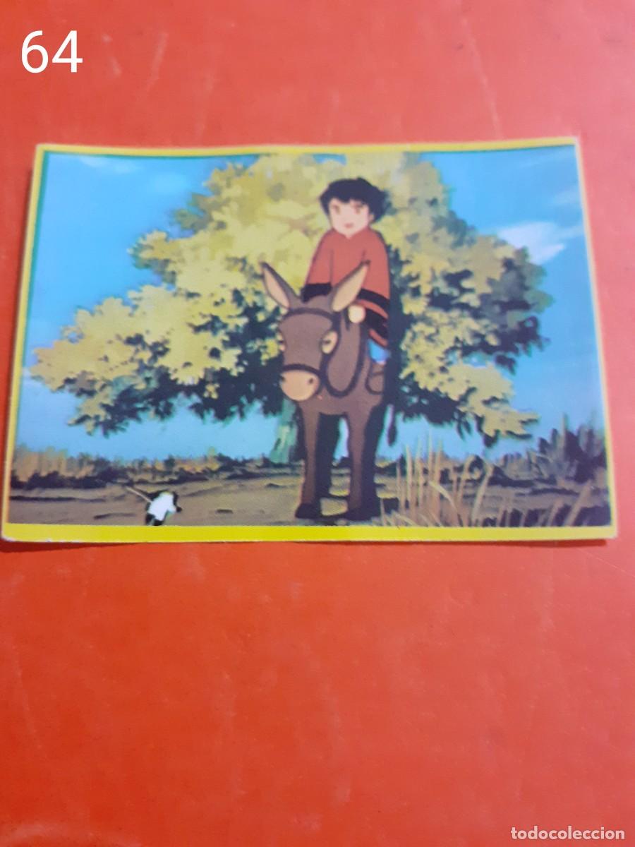 Coleccionismo Cromos antiguos: Cromo n.64 marco de los apeninos a los andes 2 PARTE - Danone - sin pegar