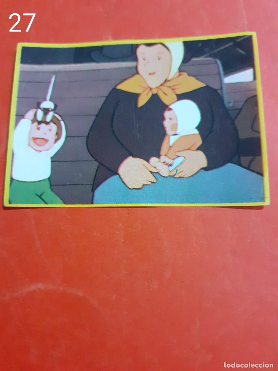Coleccionismo Cromos antiguos: Cromo n.27 marco de los apeninos a los andes 2 PARTE - Danone - sin pegar