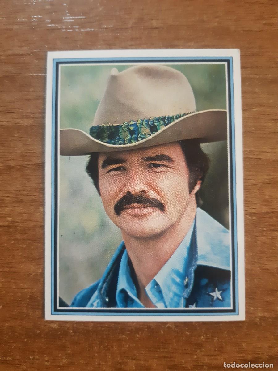Coleccionismo Cromos antiguos: N&deg;198 HOOPER BURT REYNOLDS TELESTARS ED. ESTE 1978. NUNCA PEGADO, SIN PEGAR