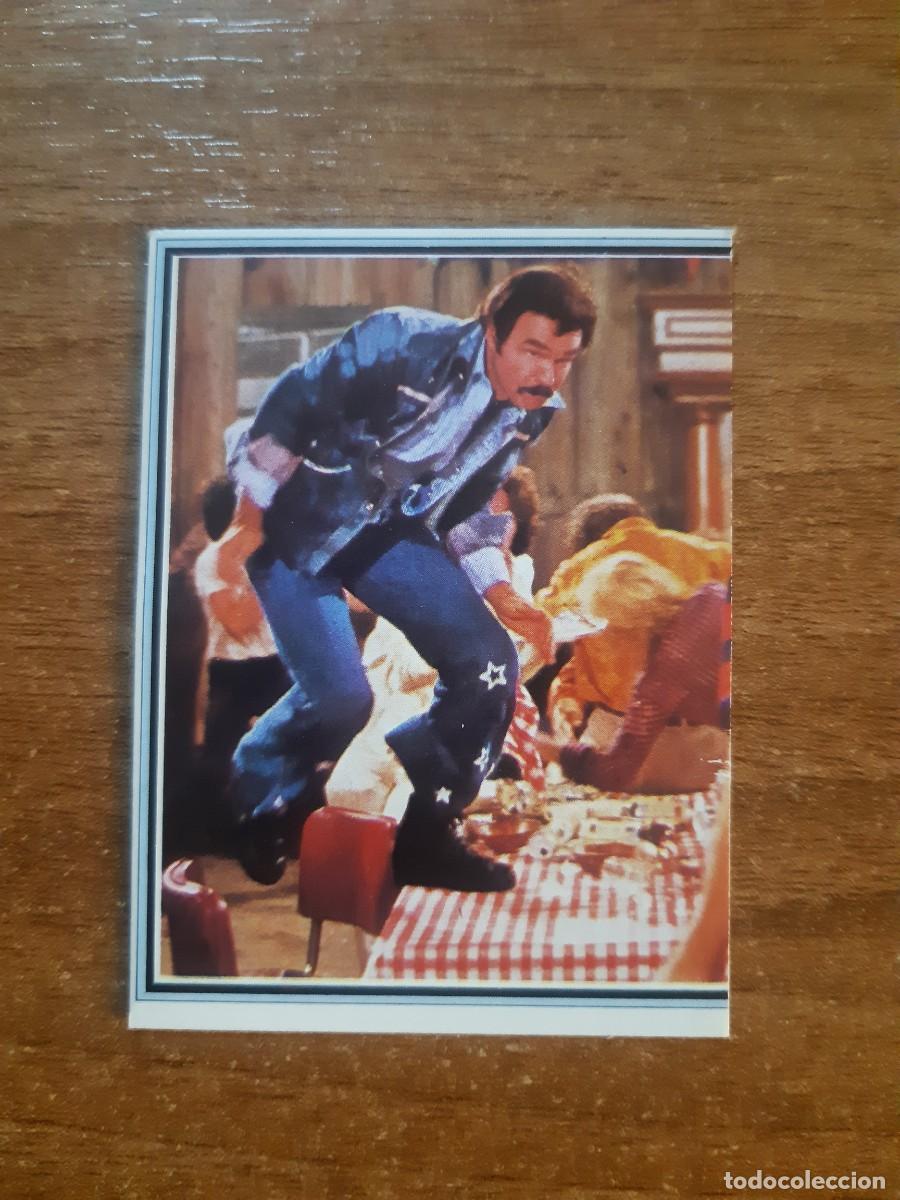 Coleccionismo Cromos antiguos: N&deg;195 HOOPER BURT REYNOLDS 1/2 TELESTARS ED. ESTE 1978. NUNCA PEGADO, SIN PEGAR