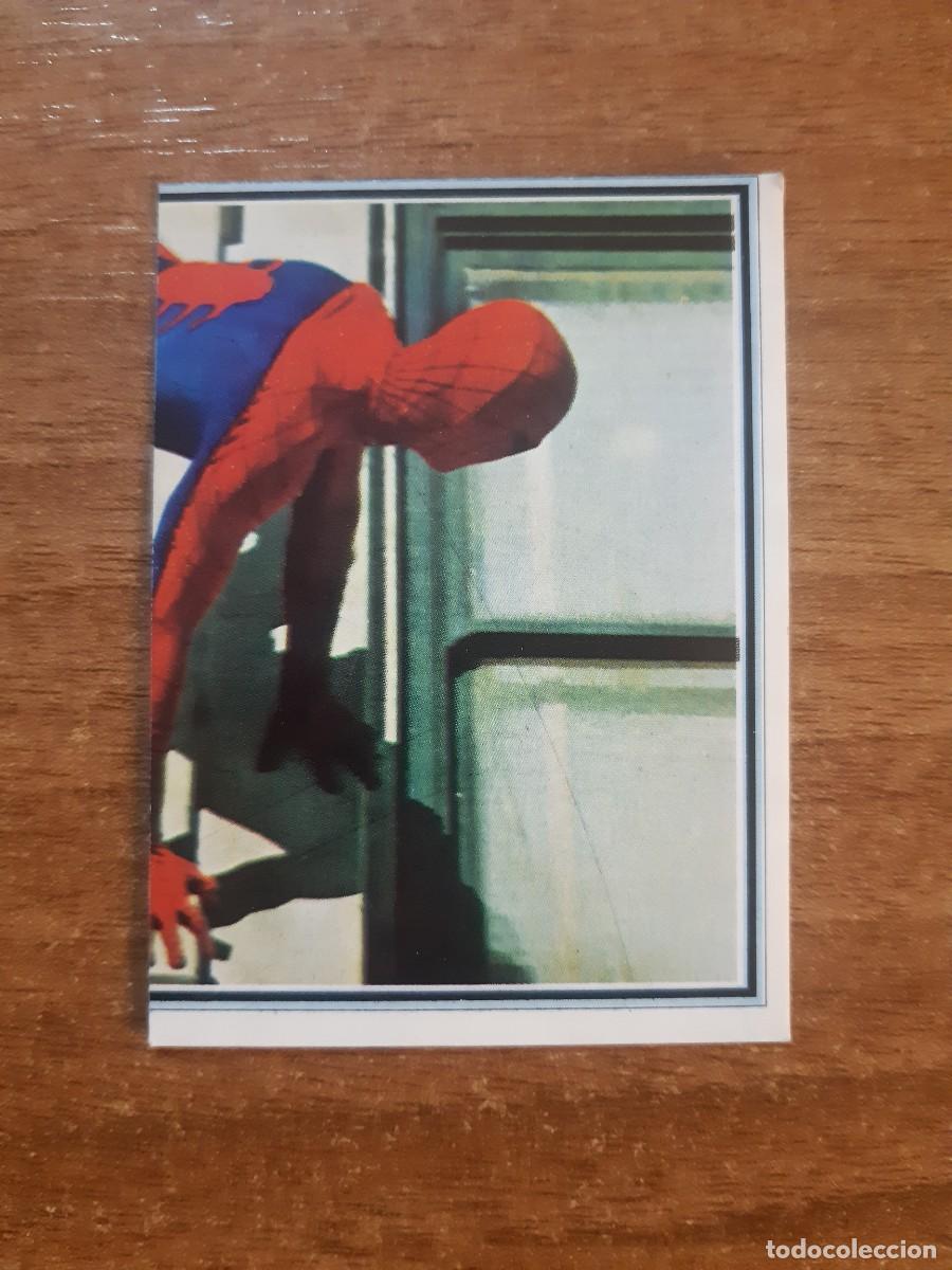 Coleccionismo Cromos antiguos: N&deg;189 SPIDERMAN EL HOMBRE ARA&Ntilde;A DOBLE 2/2 TELESTARS ED. ESTE 1978. NUNCA PEGADO, SIN PEGAR