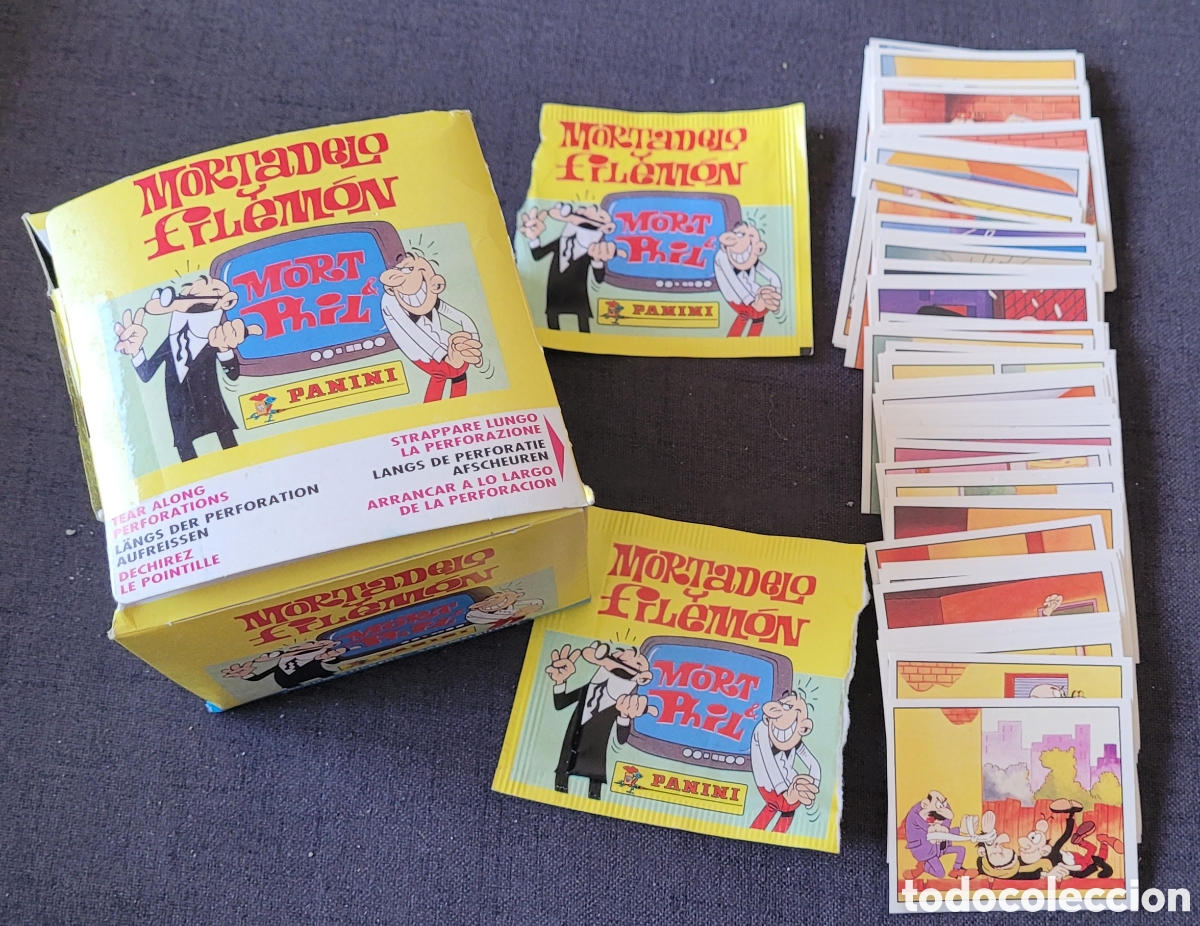 Coleccionismo Cromos antiguos: Cromos Mortadelo y Filem&oacute;n Panini Album de 1994