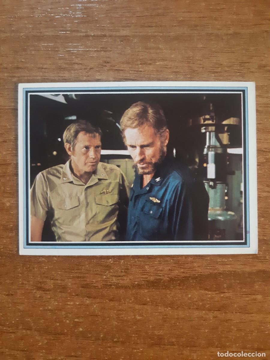 Coleccionismo Cromos antiguos: N&deg;182 ALERTA ROJA NEPTUNO HUNDIDO CHARLTON HESTON TELESTARS ED. ESTE 1978. NUNCA PEGADO, SIN PEGAR