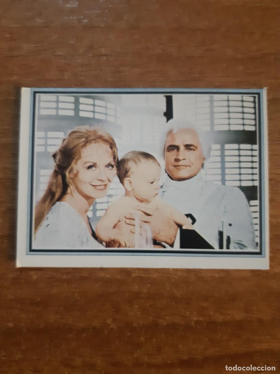Coleccionismo Cromos antiguos: N&deg;168 SUSANAH YORK MARLON BRANDO SUPERMAN TELESTARS ED. ESTE 1978. NUNCA PEGADO, SIN PEGAR