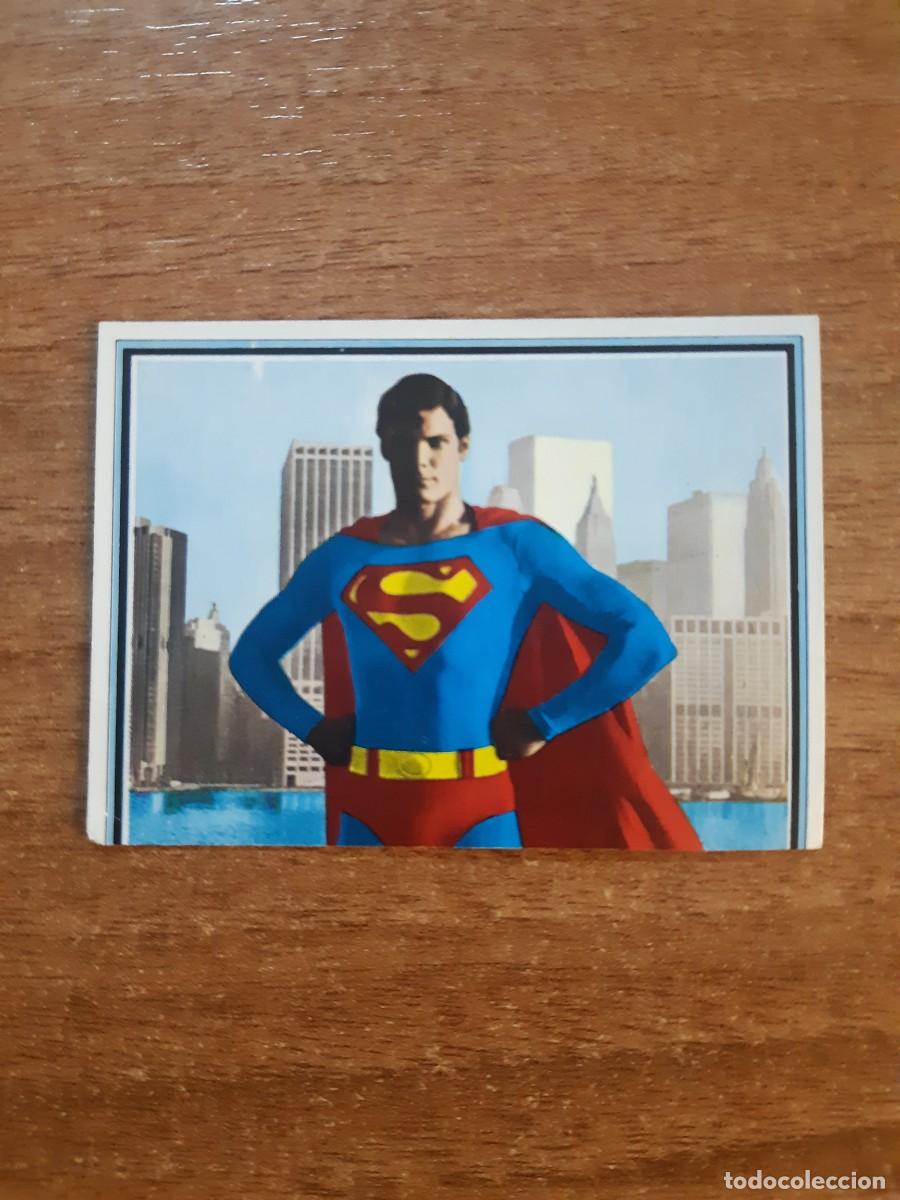 Coleccionismo Cromos antiguos: N&deg;165 CHRISTOPHER REEVES SUPERMAN 1/2 TELESTARS ED. ESTE 1978. NUNCA PEGADO, SIN PEGAR