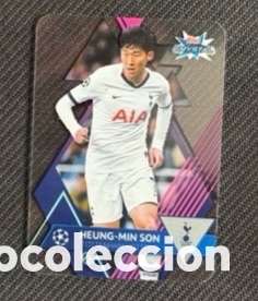 Coleccionismo Cromos antiguos: HEUNG-MIN SON TOTTENHAM 2019 2020 Topps Crystal UEFA Champions League