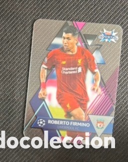 Coleccionismo Cromos antiguos: FIRMINO LIVERPOOL 2019 2020 Topps Crystal UEFA Champions League