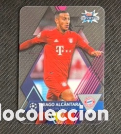 Coleccionismo Cromos antiguos: THIAGO ALC&Aacute;NTARA BAYERN M&Uacute;NICH 2019 2020 Topps Crystal UEFA Champions League