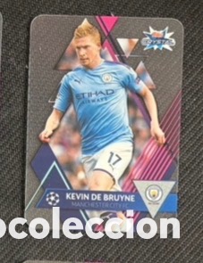 Coleccionismo Cromos antiguos: KEVIN DE BRUYNE MANCHESTER CITY 2019 2020 Topps Crystal UEFA Champions League