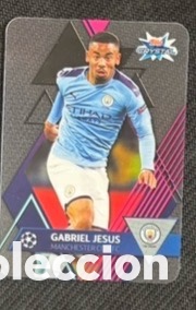 Coleccionismo Cromos antiguos: GABRIEL JES&Uacute;S MANCHESTER CITY 2019 2020 Topps Crystal UEFA Champions League