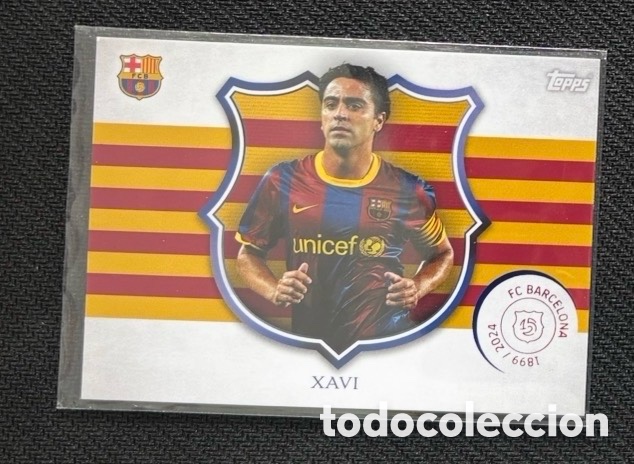 Coleccionismo Cromos antiguos: XAVI FC BARCELONA TOPPS