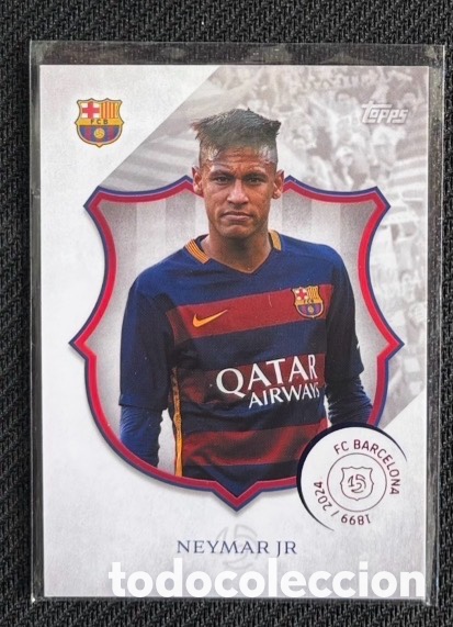 Coleccionismo Cromos antiguos: NEYMAR JR FC BARCELONA TOPPS
