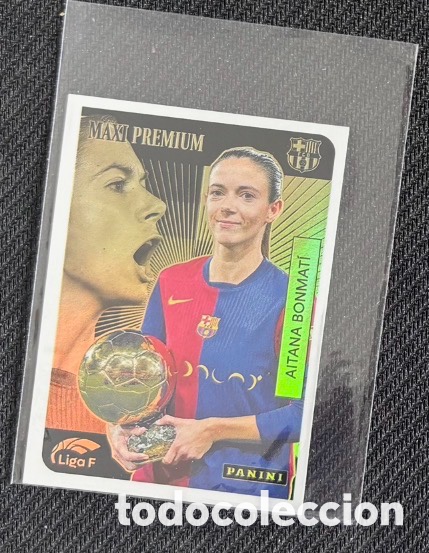Coleccionismo Cromos antiguos: Aitana Bonmat&iacute; Maxi Premium FC Barcelona LIGA F 24-25 cromo Panini